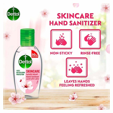 Dettol Skin Care Anti-Bacterial Liquid Hand Wash - 50 ml