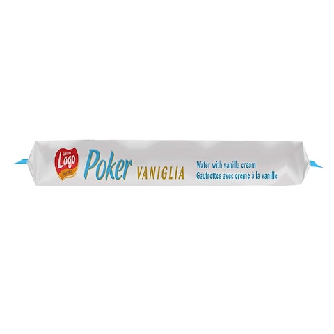 Gastone - Lago Poker Vanilla Cream Wafer - 150 Gram