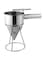 Generic Pancake Batter Dispenser Silver 26X20cm