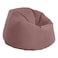 In House Solly Linen Bean Bag Chair - Small - Dark Pink