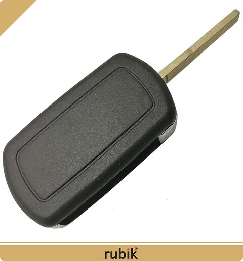 Rubik 3 Buttons Replacement Remote Control Cover Uncut Key FOB Case Shell for Land Rover LR3 Discovery Range Rover Sport Flip Keyless Entry Car Key Fob Cover