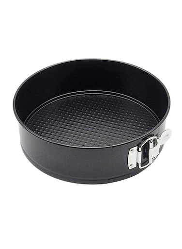 Generic Non-Stick Springform Cake Pan With Removable Bottom Black 7Inch
