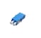 LC/UPC Single Mode Coupler Duplex Connect Two Duplex LC/LC Patch Cords [Pack of 2]