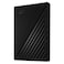 WD My Passport USB 3.2 Gen 1 External 2TB Hard Disk Drive Black