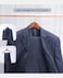High-Grade Wide Shoulder Wooden Coat Hangers, Vintage &ndash; 10 Pack