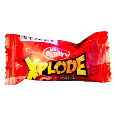 Mr. Berry Xplode Strawberry Bubble Gum 5.50G