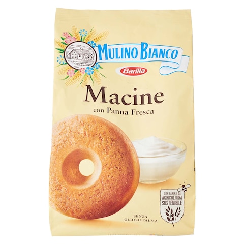 Barilla Mulino Bianco Macine Shortbread Biscuits With Fresh Cream 350g