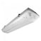 Litex LED Weatherproof Light Fitting Empty Body for LED Tube 2x200mm