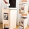 Uujuly 10L Garbage Bin Trah Can With Lid for Kitchen Living Room Office