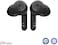 LG Tone Free Fn6 True Wireless Bluetooth Earbuds With Uvnano Wireless Charging Case, Wireless Headphones Meridian Sound, Dual Microphones For Work/Home Office, Ipx4 Water-Resistant, Black