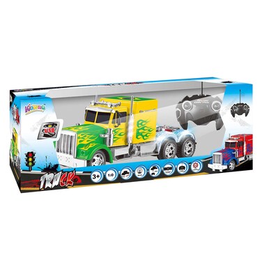 كيدز برو التحكم سيارة ماكس مقطورة  عن بعد مع ضوء 