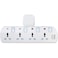 Elexon Power Socket 4 Way White