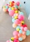 Party Time 102PCS Balloon Garland Kit Pink Blue Peach Balloon Arch Tropical Flamingo Party Unicorn Party Wedding Bridal Shower Birthday Party Decoration Pastel Balloons - Party Supplies