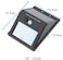 Generic Light Sensor Solar Light 16 Leds Light Outdoor Path Wall Lamp