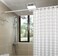 Rubik Cabinet Hanger Shower Curtain Rod Adjustable 50-80cm, White Thick &amp; Extendable Telescopic Length Tension Bar Painted Surface No Drill Type for Bathroom Shower Bathtub Cabinet (50 x 80 cm, White)