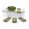 Salter 4 in 1 Mandoline Slicer Grater - Green/White