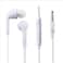Generic For S4 Headphones For S6 Headphones For I9300 Mobile Phone Headphones With Wheat Tuning J5/Jb In-Ear Earphones, White