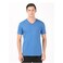 V-Neck Solid T-Shirt  Medium Cobalt