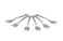 Cake Fork 6 Pieces