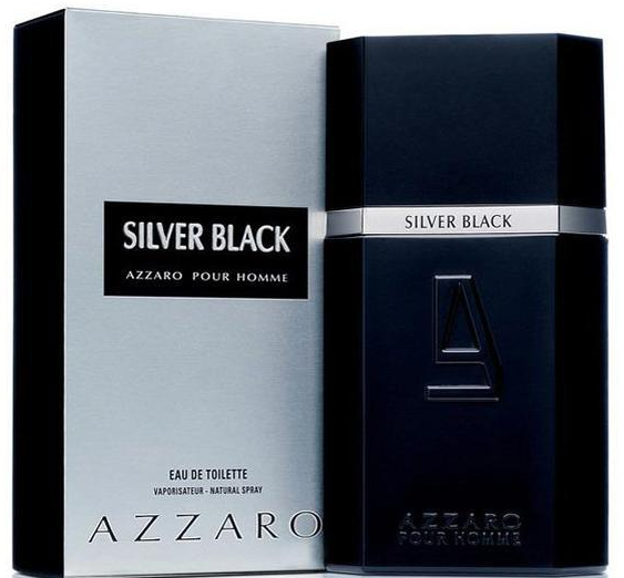 Azzaro Silver Black For Men Eau De Toilette, 100ml