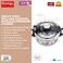 Prestige Svachh Clip-on Mini Stainless Steel Pressure Cooker Silver 3L