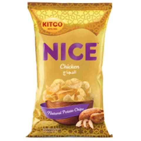 Kitco Nice Potato Chips Chicken Flavor 14 Gram Online Carrefour Jordan