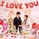 I Love You Balloon Banner, 16 Inch Foil Letter Valentine&rsquo;s Day Balloon Sign for Birthday Party Mother&rsquo;s day Father&rsquo;s day Marriage Proposal Wedding Anniversary Party Decorations &amp; Supplies (Red)