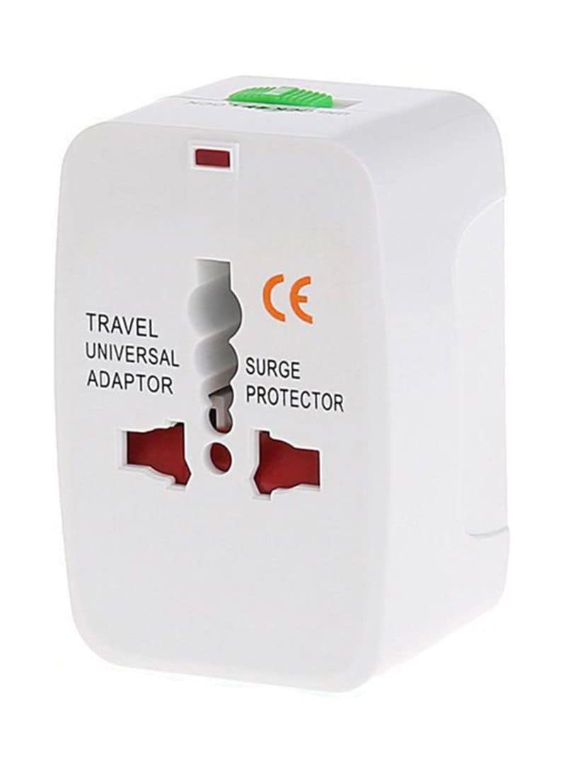 Buy Generic All-In-One Power Adaptor White/Red/Green Online | Carrefour UAE