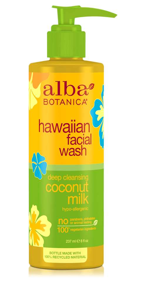 Alba - Hwn Coconut Milk Facial Wash 8 Oz