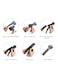 Wire Wrap Organizer With Winder Clip 2meter Black