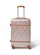 PK 4 Piece Hardside Luggage Travel Trolley Bag Set, Rose Gold
