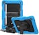 Remson Apple iPad Mini 4 / Mini 5 Rugged Shockproof Drop Protection With 360 Rotating Kickstand/Shoulder Strap Cover (Sky Blue)