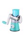 Generic Multifunctional Vegetable Slicer With Blade Sky Blue 24 x 12 x 19centimeter