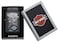Zippo 28485 Harley Davidson Chrome Eagle Black Matte Lighter