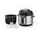Black+Decker EZ Smart Steam Pot Electric Pressure Cooker PCP1010-B5 Silver 10L