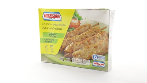 Americana Ready To Cook Chicken Kabab 6 Pcs 420 gr