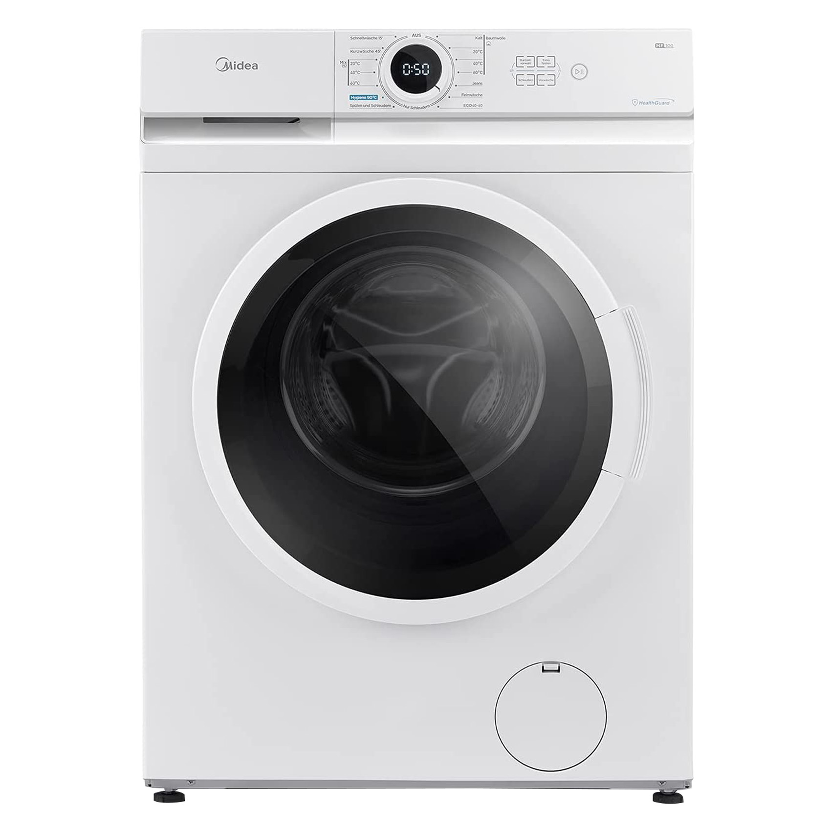 Midea MF Series Front Loading Washing Machine 7kg MF100W70WAE White