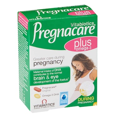 Vitabiotics Pregnacare Original Supplements + Omega 3 (56 Tablets)