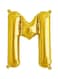 Northstar Alphabet Letter M Foil Balloon 16Inch