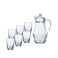 Arcopal Roc Pitcher And Drinking Glass Set Drinkware Set x7