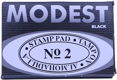 Generic Modest Stamp Pad No: 2 Black