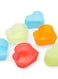 Generic 6 Piece Silicone Muffin Mould Multicolour 2x1x1cm