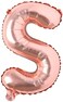Generic S Letter Decorative Foil Balloon For Party 16Inch