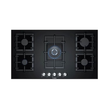 Bosch 5 Gas Burners Built-In Hob PPQ9B6O90M Black