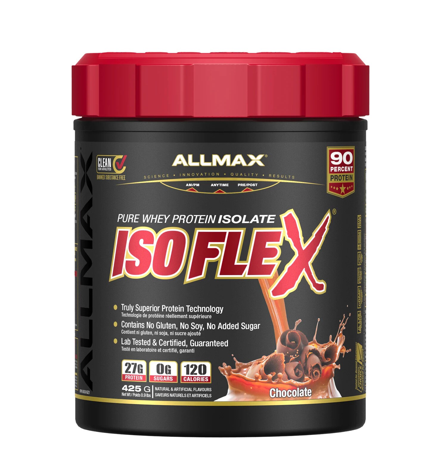 Buy Isoflex, Pure Whey Protein Isolate - Chocolate - (425g) Online ...