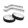 Spartan Mounting Bicycle Adjustable Training Wheels SP-9035 White 12-20inch