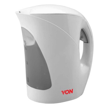 Von VSKC17BFW Kettle White 1.7L