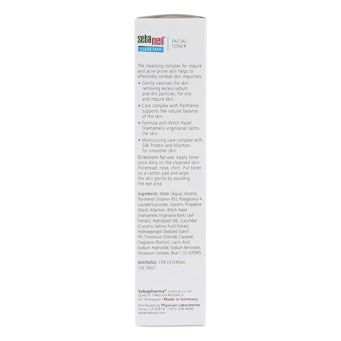 Sebamed Clear Face Facial Toner 150ml