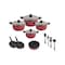 Tefal Minute Cookware Set - 15 Counts - Multicolour