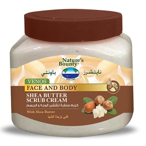 Nature Bounty Scrub Cream with Shea Butter - 300Ml